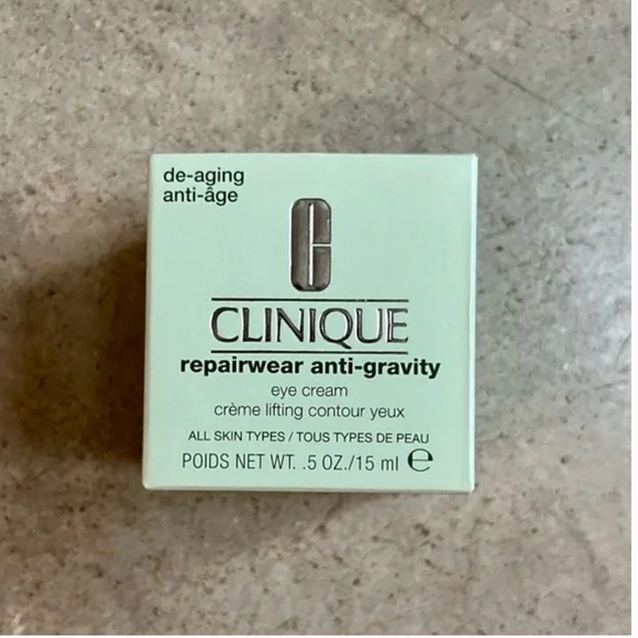 New Clinique repair wear anti-gravity eye cream 15ml full size - Picture 2 of 3